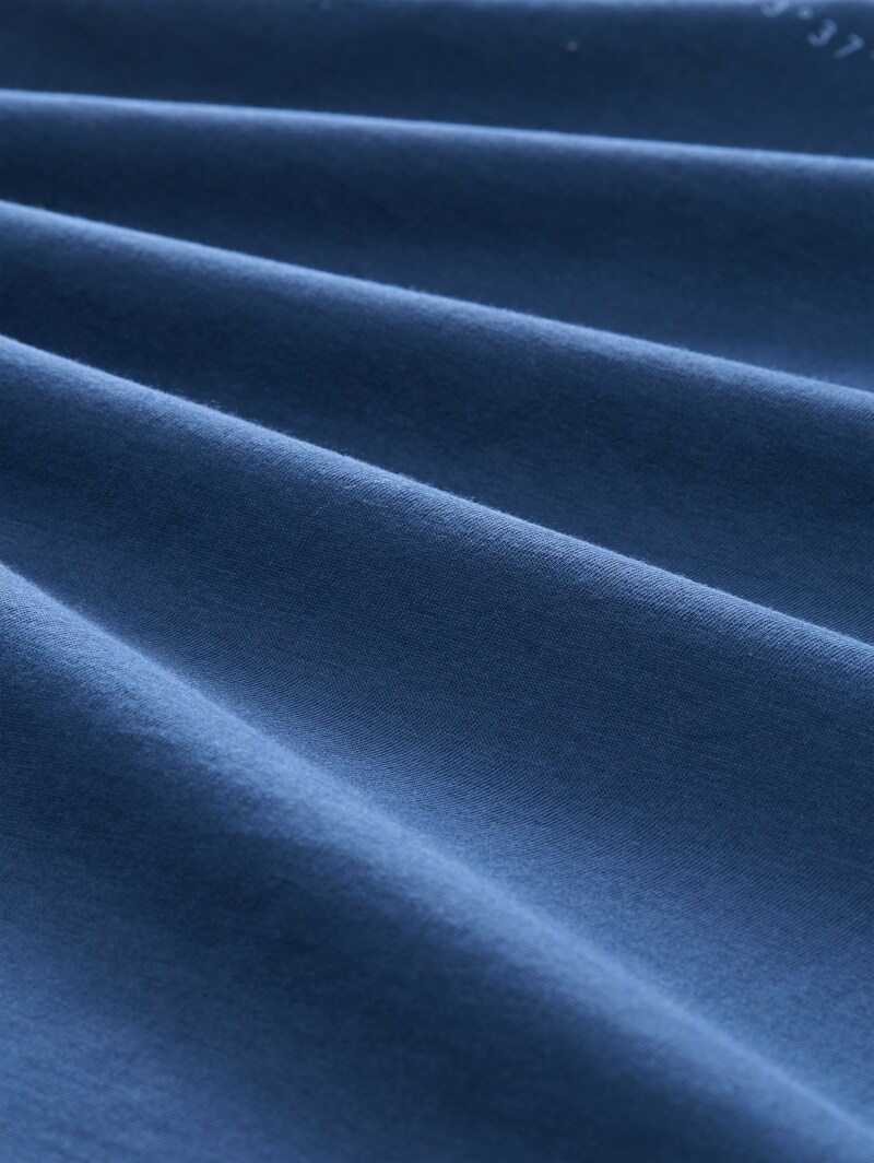 Tom Tailor T-Shirt mit Fotoprint - Dark Duck Blue