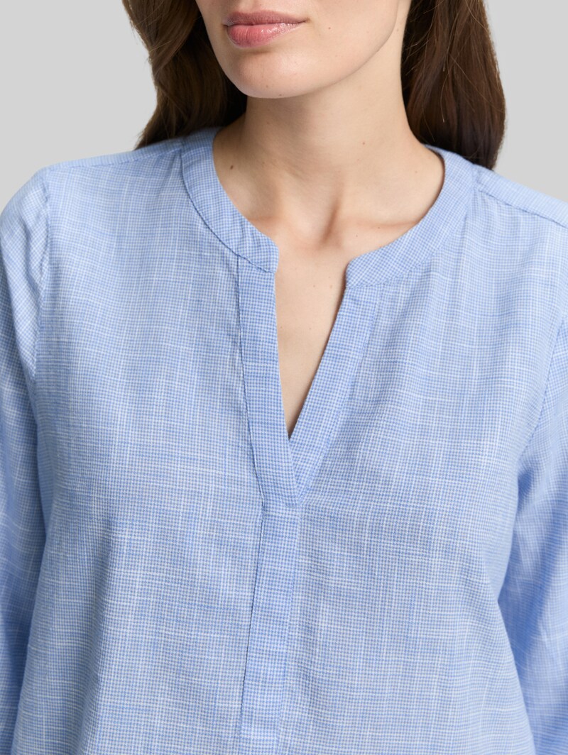 Tom Tailor Bluse aus Baumwolle - Dreamy Blue