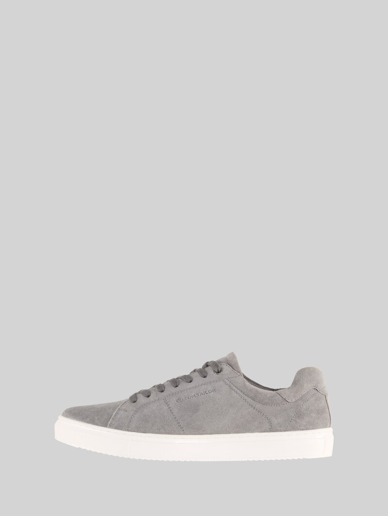 Tom Tailor Sneaker mit Leder - Grey