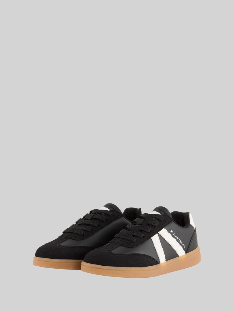 Tom Tailor Sneaker mit Colour-Blocking - Black-white