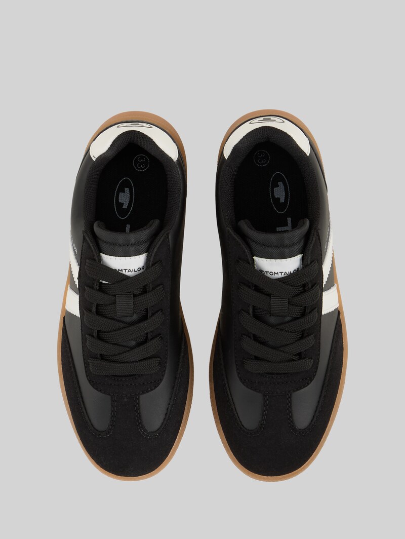 Tom Tailor Sneaker mit Colour-Blocking - Black-white