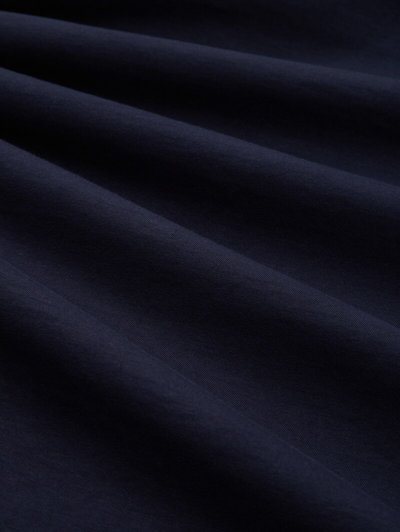 Tom Tailor T-Shirt mit Logo-Print - Sky Captain Blue