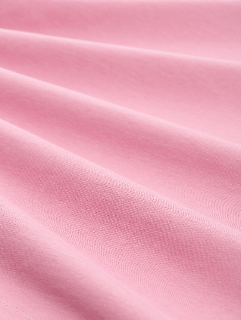 Tom Tailor T-Shirt aus Baumwolle - Soft Blush Rose