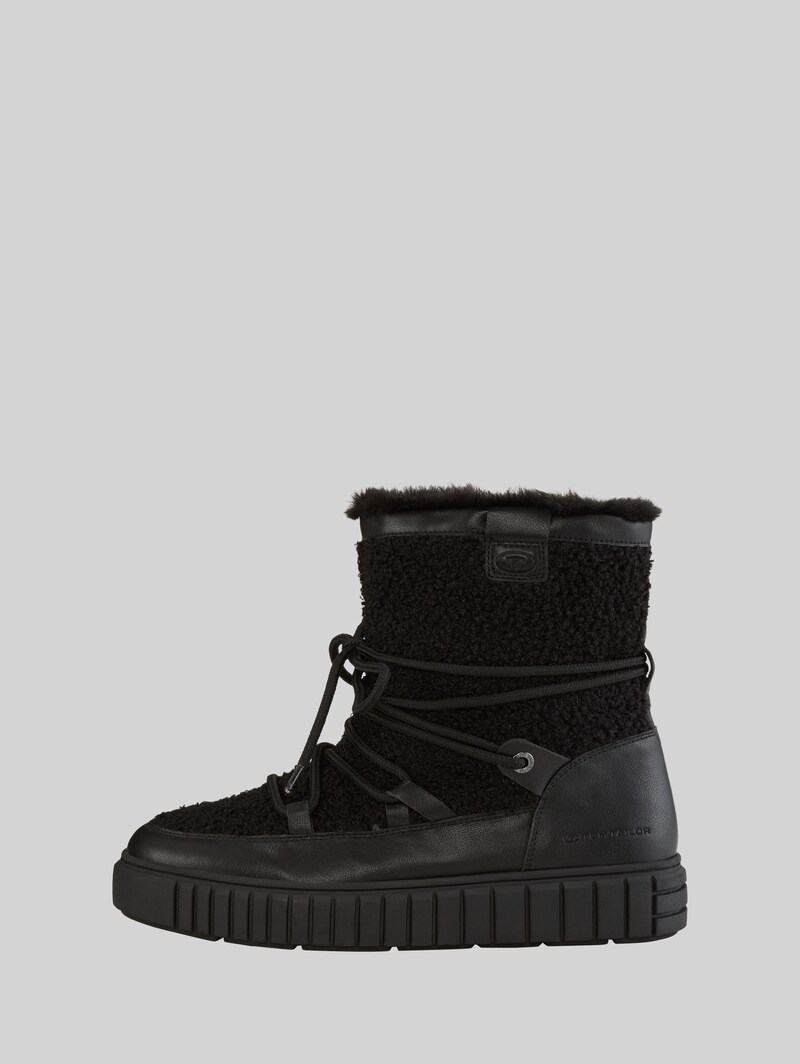 Tom Tailor Gefütterte Schneestiefel - Black
