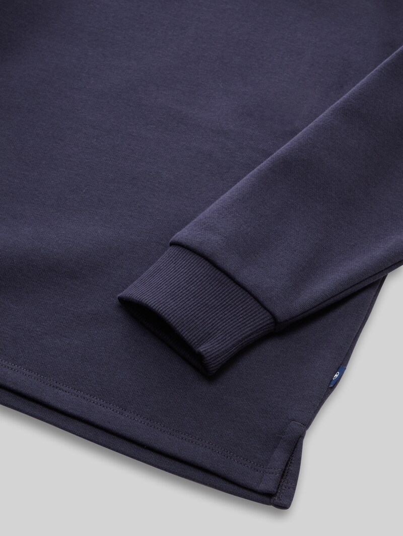 Tom Tailor Sweatshirt mit Schriftzug - Parisien Night Blue