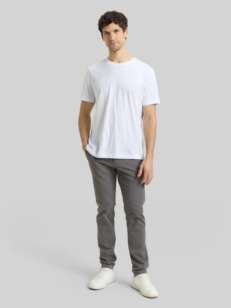 Tom Tailor TTTRAVIS SLIM Chino Hose - Castlerock Grey