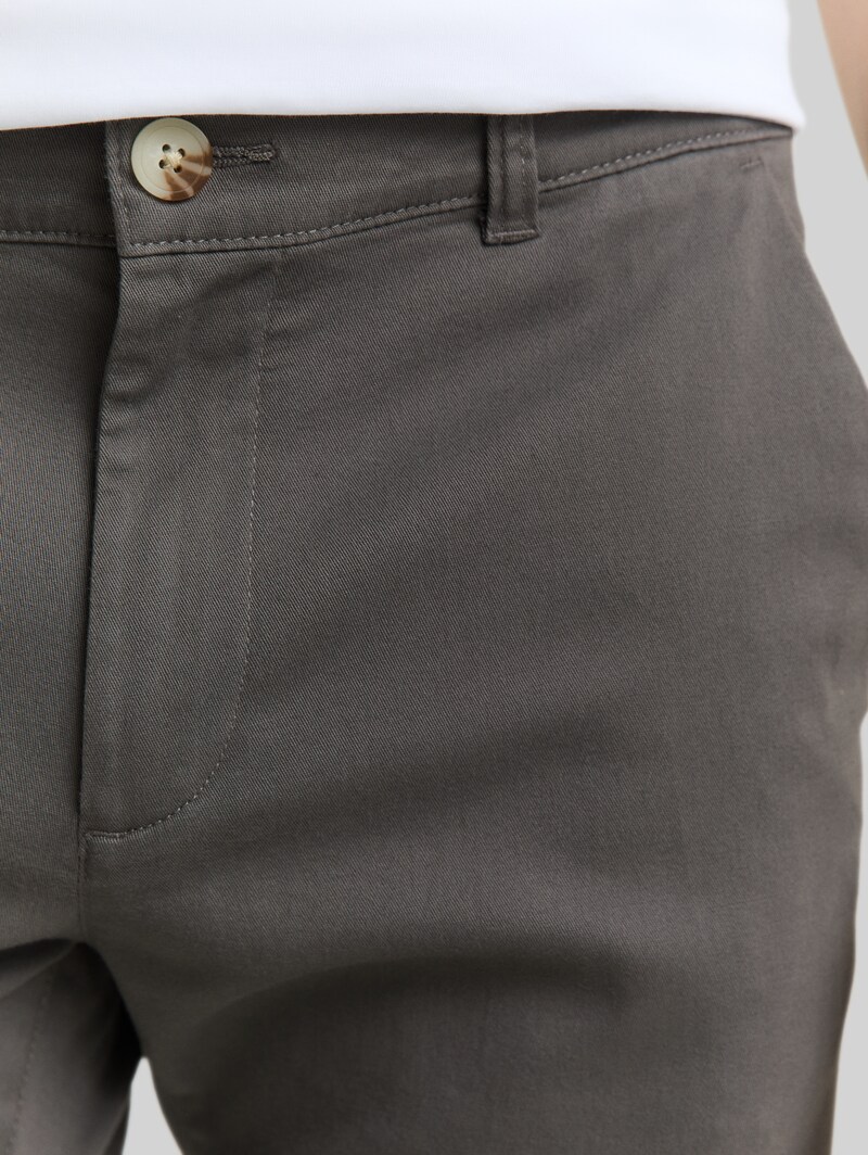 Tom Tailor TTTRAVIS SLIM Chino Hose - Castlerock Grey