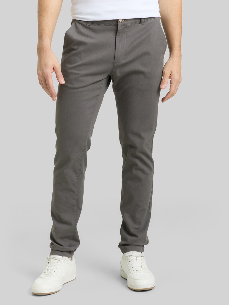 Tom Tailor TTTRAVIS SLIM Chino Hose - Castlerock Grey