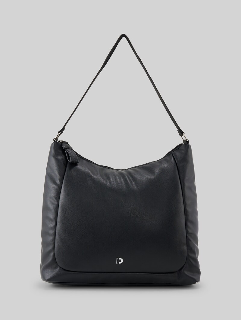 Tom Tailor TTMAYE L Beuteltasche mit Wattierung - Schwarz / Black Tom Tailor TTMAYE L Beuteltasche mit Wattierung - Schwarz / Black