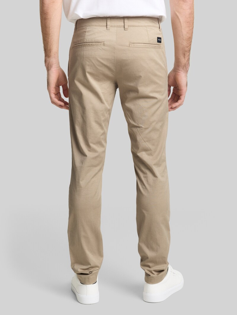 Tom Tailor TTTRAVIS SLIM Chino Hose - Beige Mini Geometric Print Tom Tailor TTTRAVIS SLIM Chino Hose - Beige Mini Geometric Print