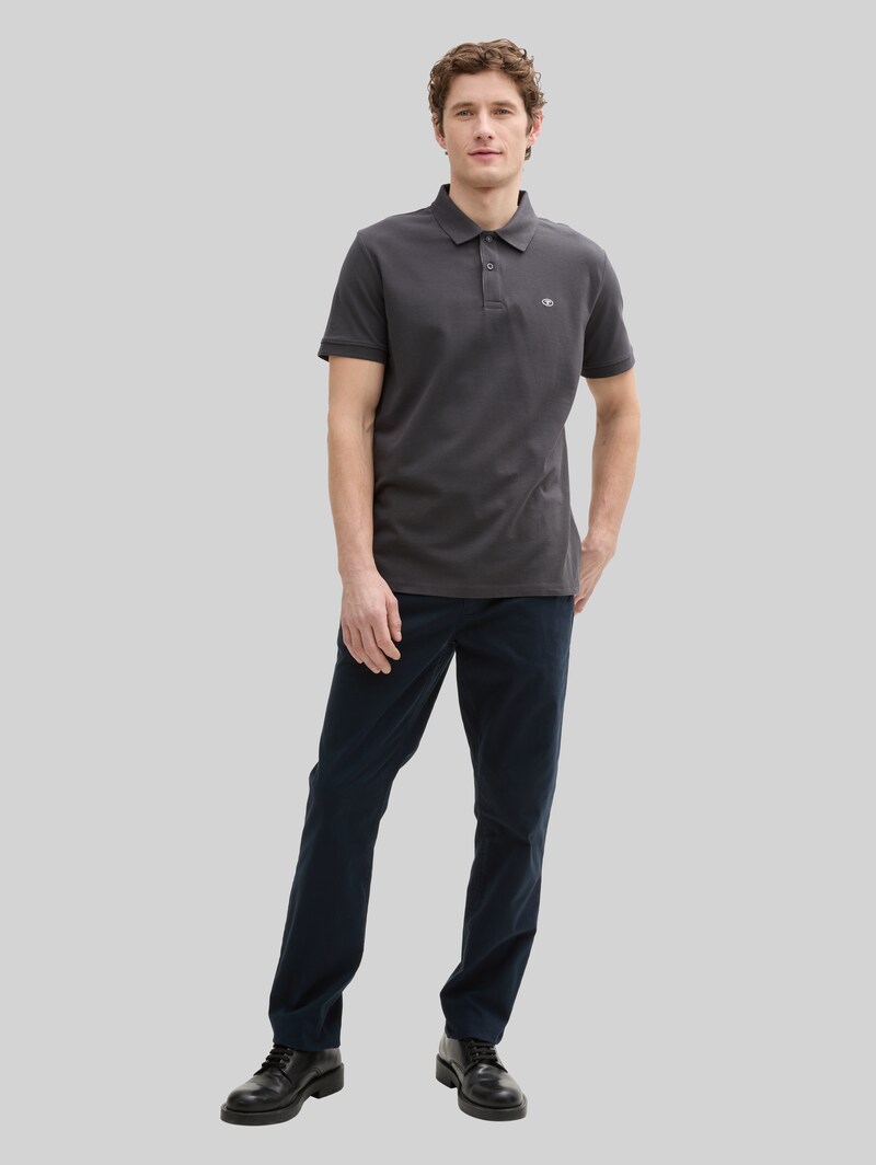 Tom Tailor Poloshirts im 2er-Pack - Washed Out Middle Blue