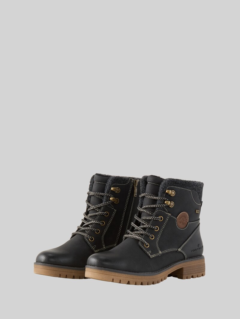 Tom Tailor Wasserdichte Stiefel mit Fütterung - Black