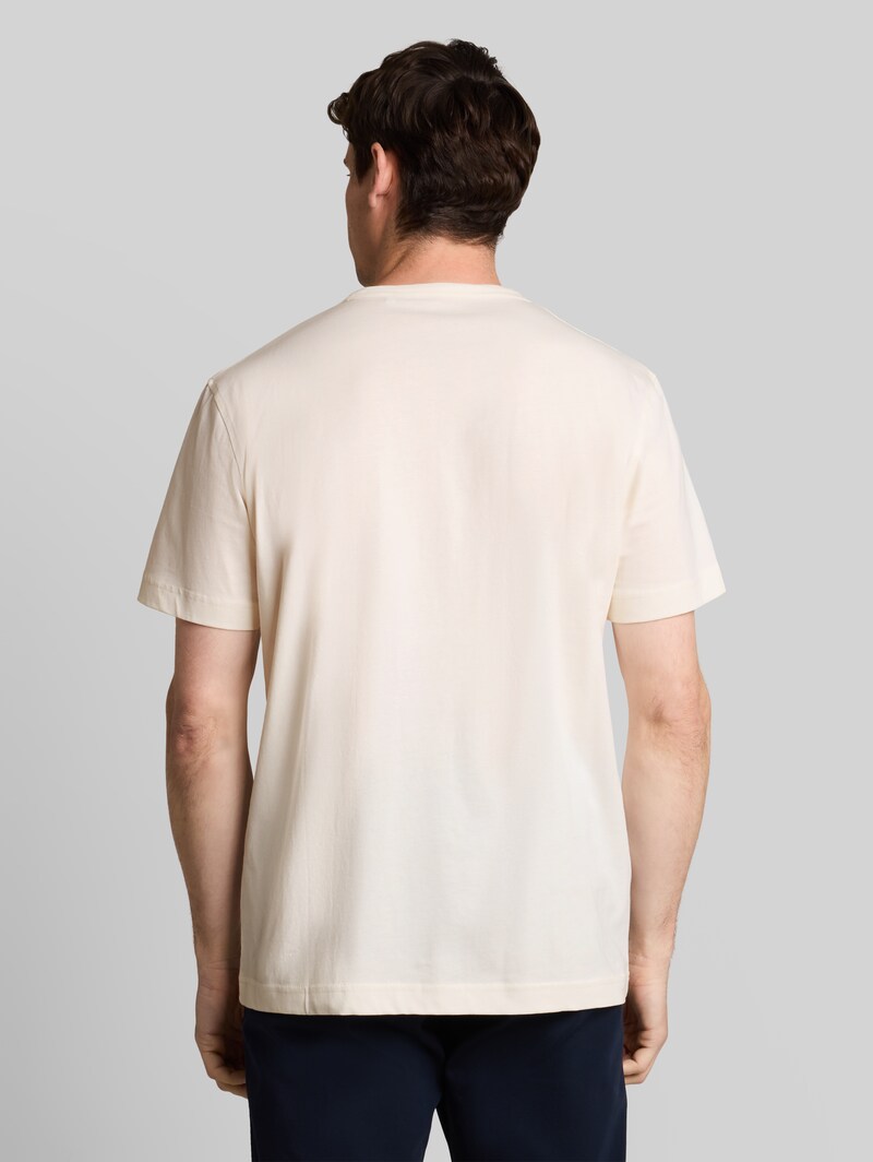 Tom Tailor T-Shirt mit Print - Gardenia White