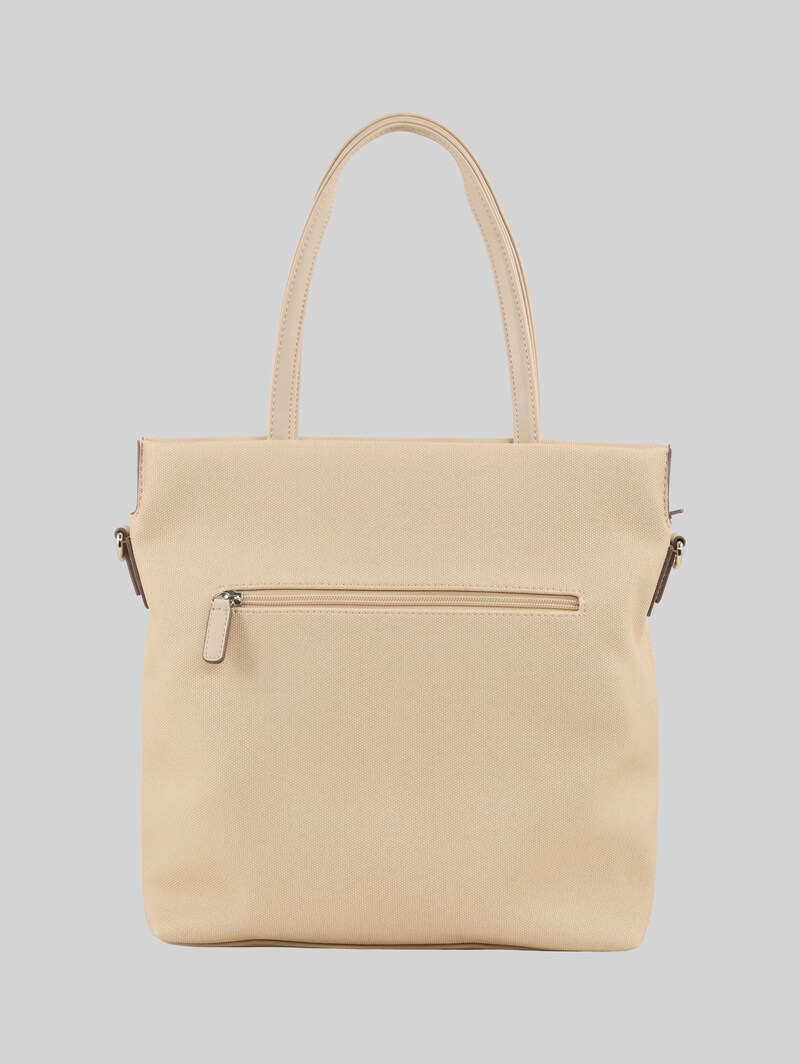 Tom Tailor TTROSA M Zip Shopper mit doppeltem Riemen - Beige / Beige