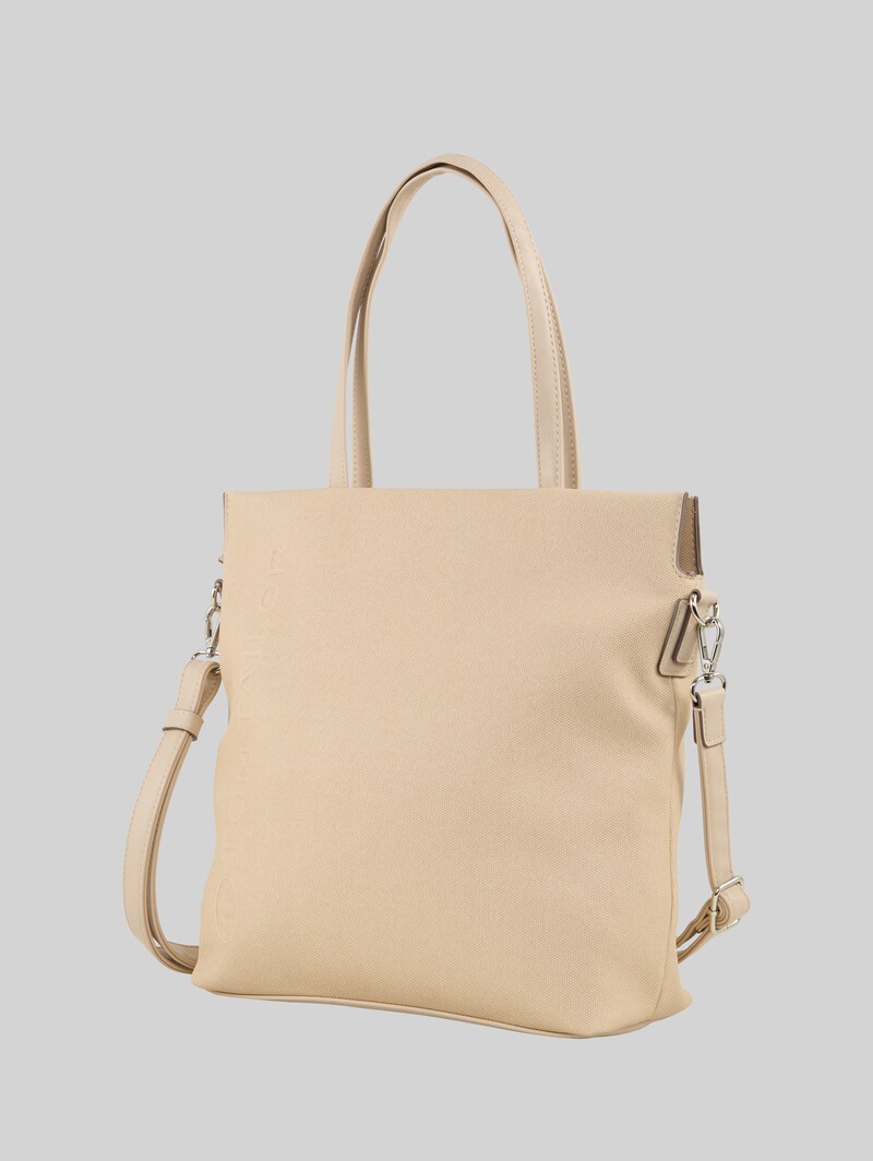 Tom Tailor TTROSA M Zip Shopper mit doppeltem Riemen - Beige / Beige