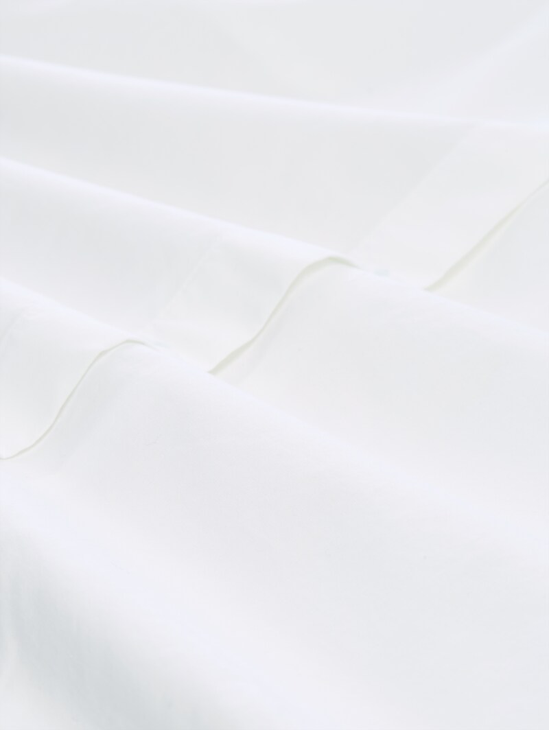 Tom Tailor Boxy Fit Hemdbluse aus Baumwolle - White