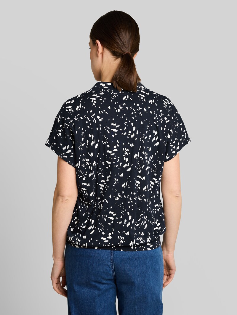 Tom Tailor T-Shirt mit Muster - Navy Dot