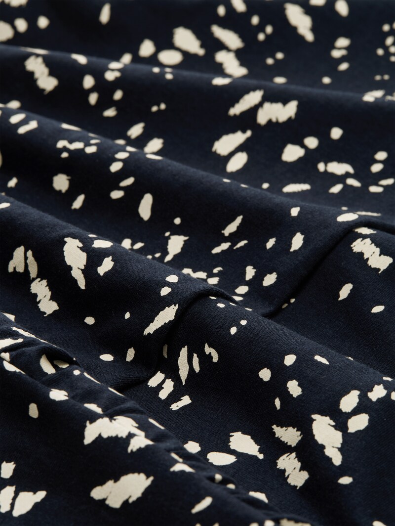 Tom Tailor T-Shirt mit Muster - Navy Dot
