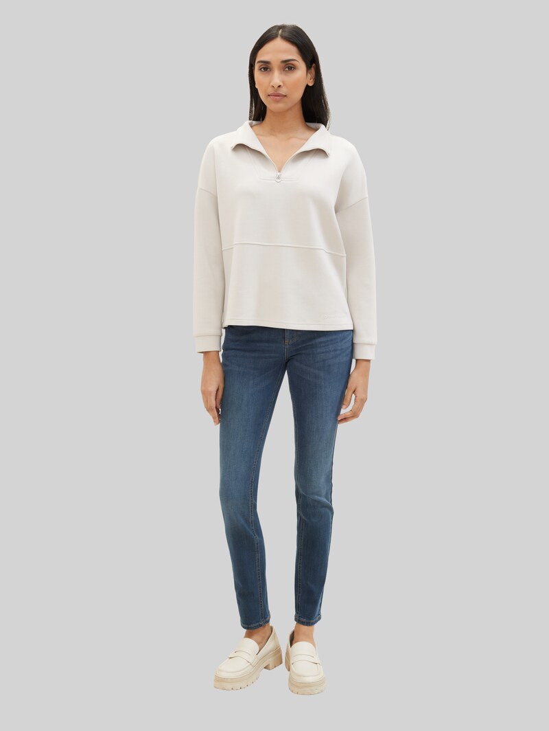 Tom Tailor TTALEXA SLIM Jeans - Mid Stone Wash Denim