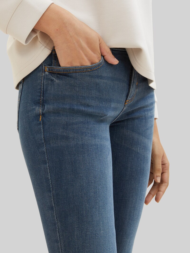 Tom Tailor TTALEXA SLIM Jeans - Mid Stone Wash Denim