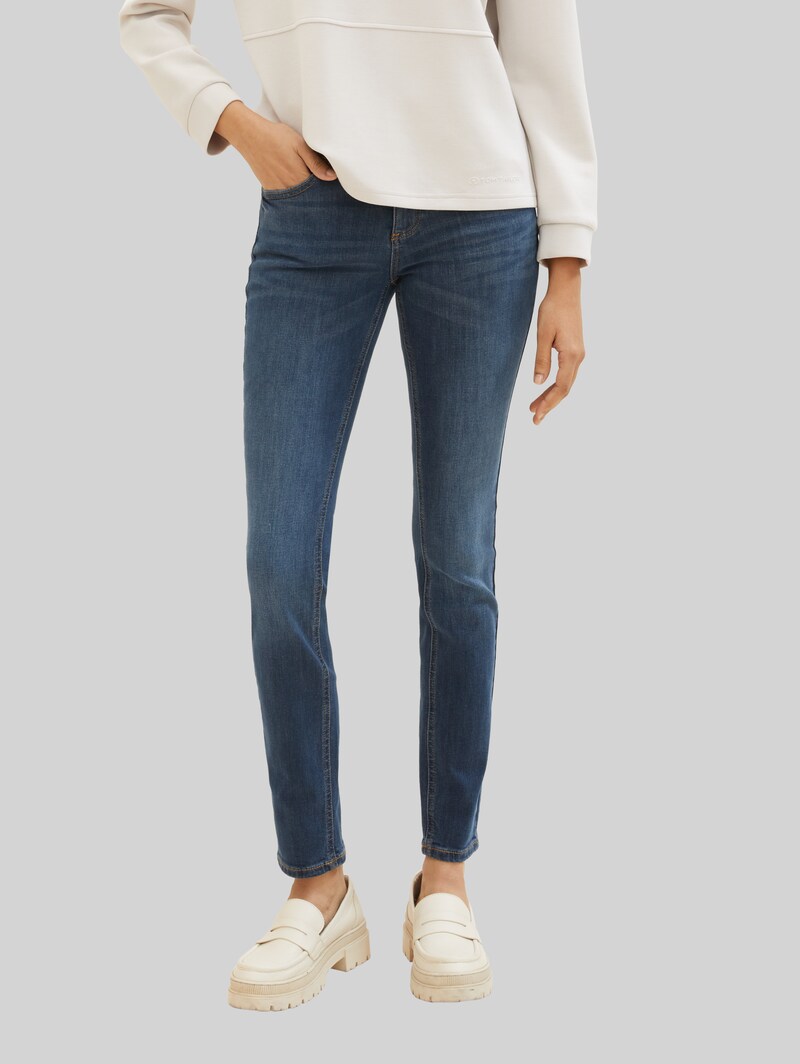 Tom Tailor TTALEXA SLIM Jeans - Mid Stone Wash Denim
