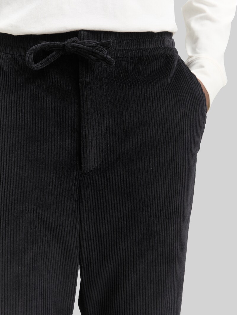 Tom Tailor TTRELAXED Chino Hose aus Cord - Black