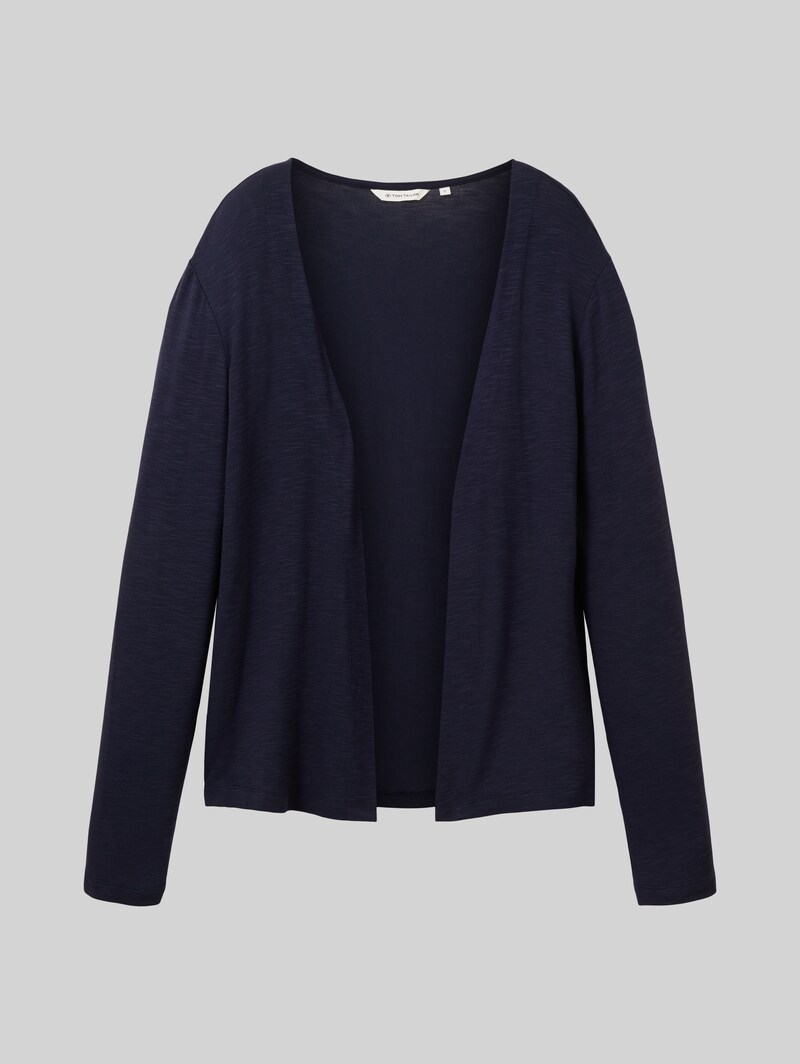 Tom Tailor Basic Cardigan - Sky Captain Blue