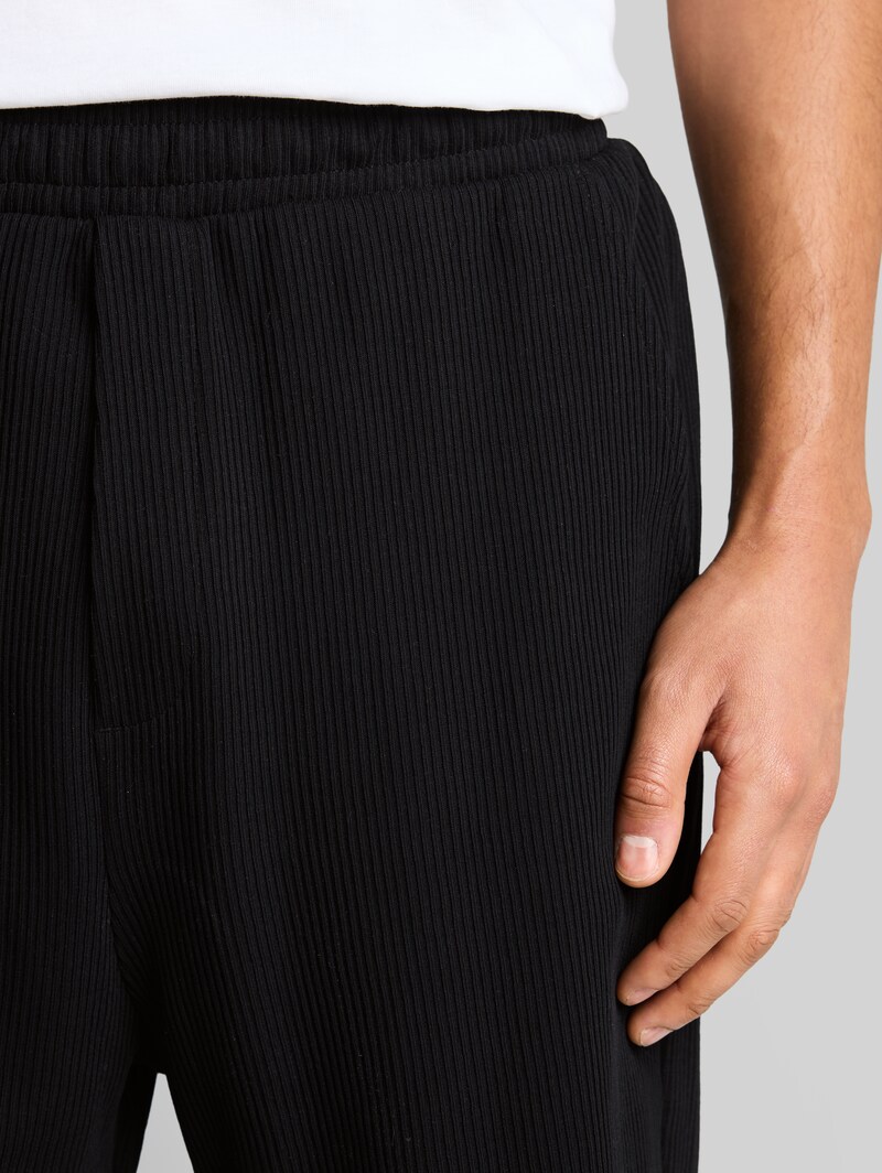 Tom Tailor Relaxed Fit Sweat-Shorts - Black