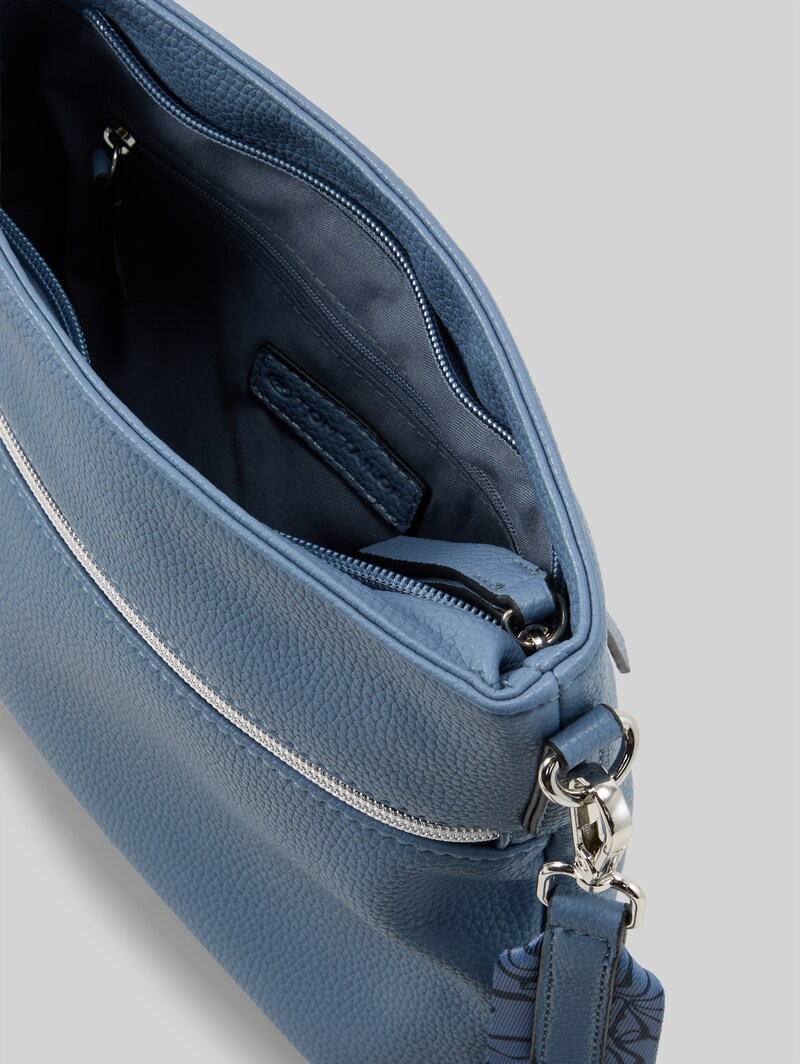 Tom Tailor TTORLA M Umhängetasche mit Gewebeband - Mid Blue