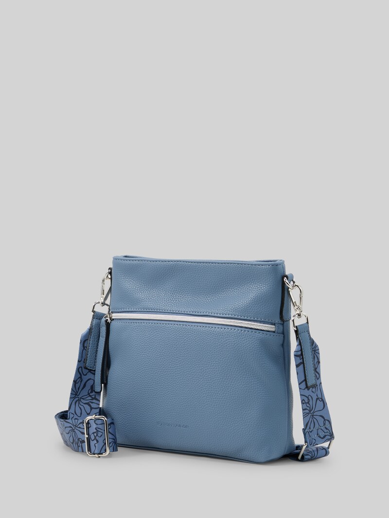 Tom Tailor TTORLA M Umhängetasche mit Gewebeband - Mid Blue