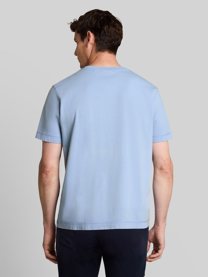 Tom Tailor T-Shirt mit Logo-Print - Pale Blue