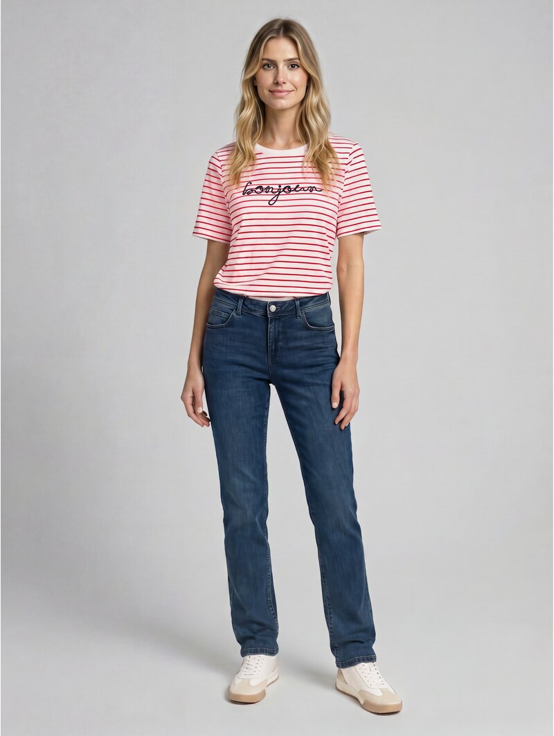 Tom Tailor TTALEXA STRAIGHT Jeans - Dark Stone Wash Denim
