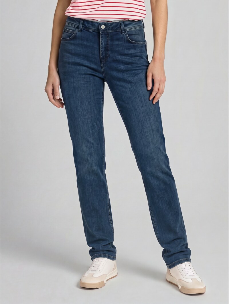 Tom Tailor TTALEXA STRAIGHT Jeans - Dark Stone Wash Denim