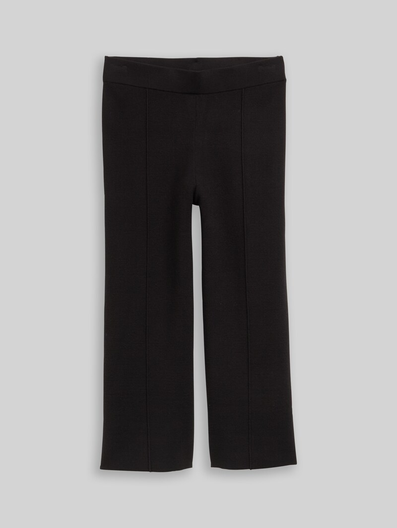 Tom Tailor Culotte Strickhose - Deep Black