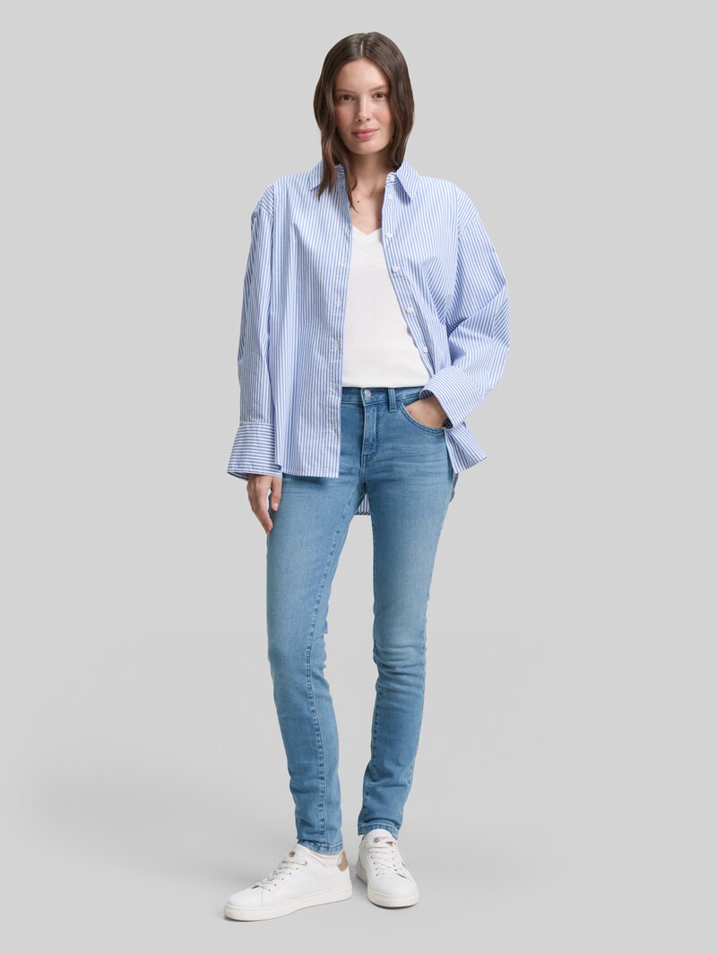 Tom Tailor TTLUCIE SKINNY Jeans - Light Stone Blue Denim