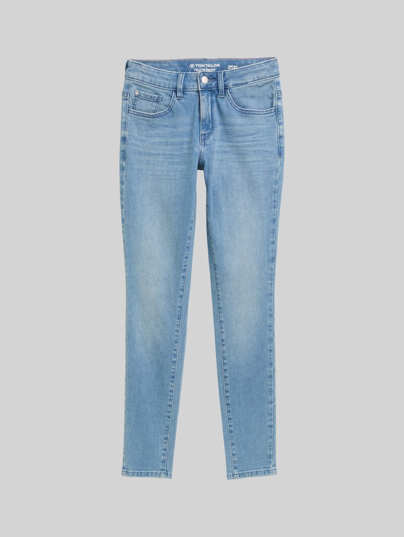Tom Tailor TTLUCIE SKINNY Jeans - Light Stone Blue Denim
