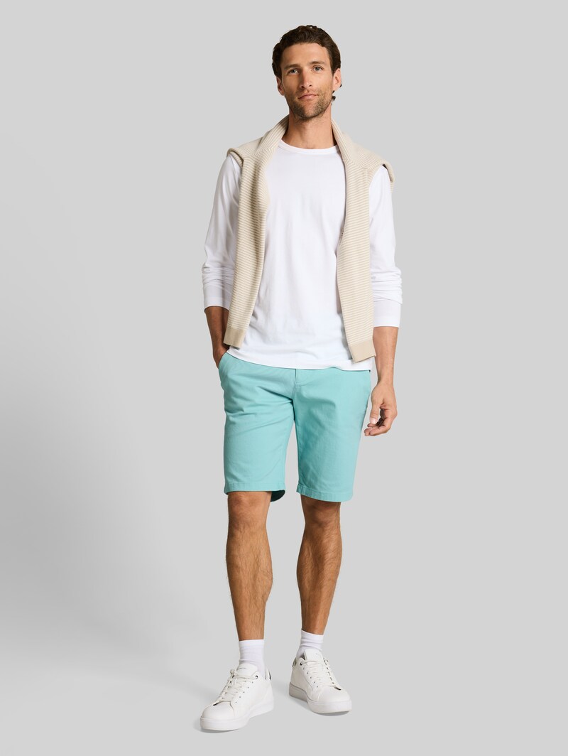Tom Tailor TTSLIM Chino Shorts - River Teal