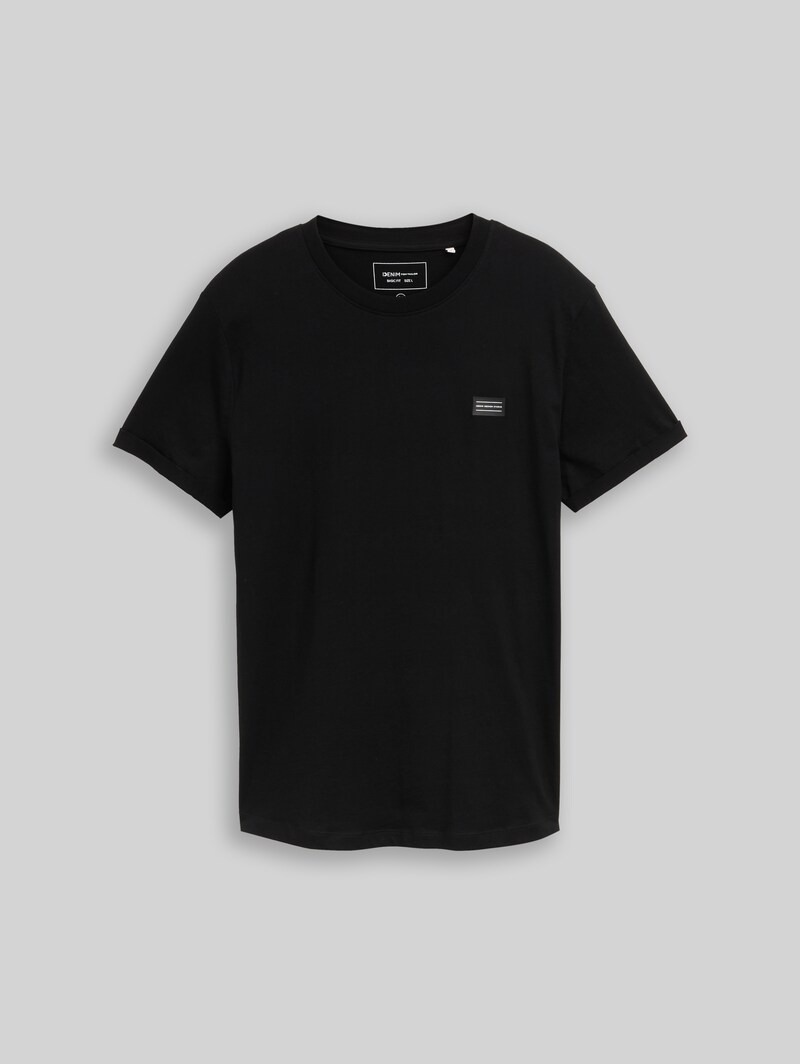 Tom Tailor T-Shirt aus Baumwolle - Black