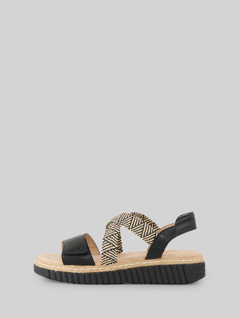 Tom Tailor Sandalen mit Flecht-Detail - Black