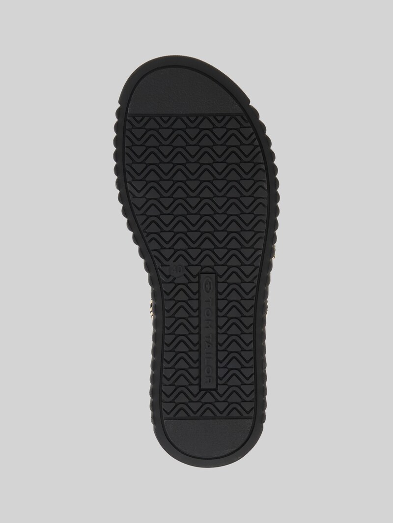 Tom Tailor Sandalen mit Flecht-Detail - Black