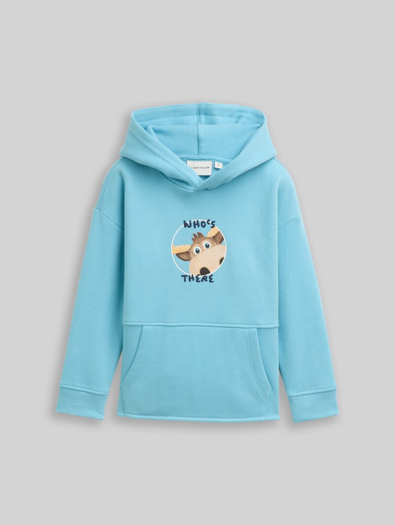 Tom Tailor Oversize Hoodie Sweatshirt - Elixir Blue