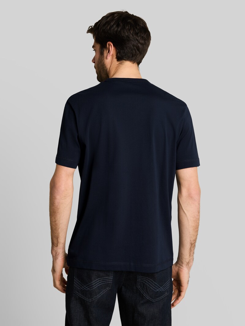 Tom Tailor T-Shirt mit Fotoprint - Sky Captain Blue