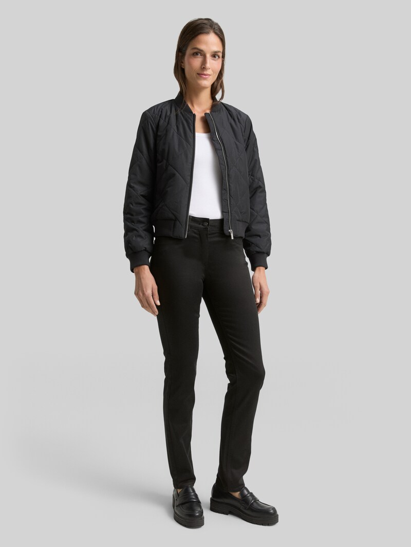 Tom Tailor TTEDDA SLIM Hose - Deep Black