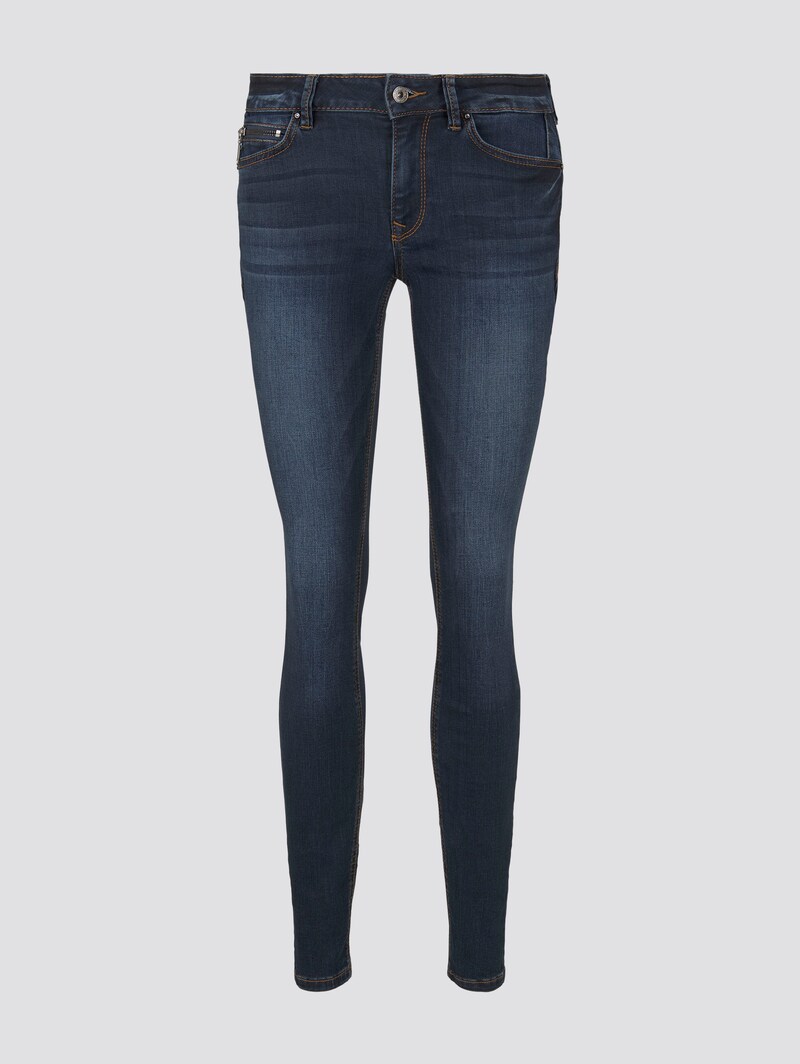 Tom Tailor TTJONA EXTRA SKINNY Jeans - Dark Stone Wash Denim