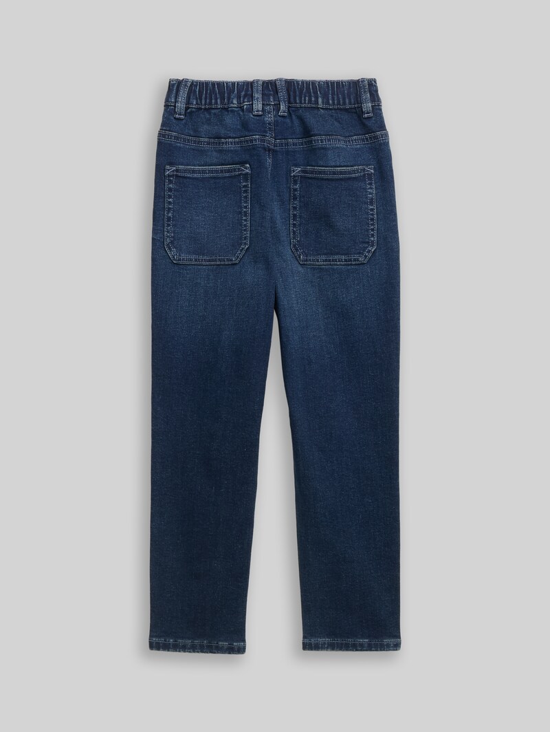 Tom Tailor Relaxed Fit Jeans mit Stretch - Used Dark Stone Blue Denim Tom Tailor Relaxed Fit Jeans mit Stretch - Used Dark Stone Blue Denim