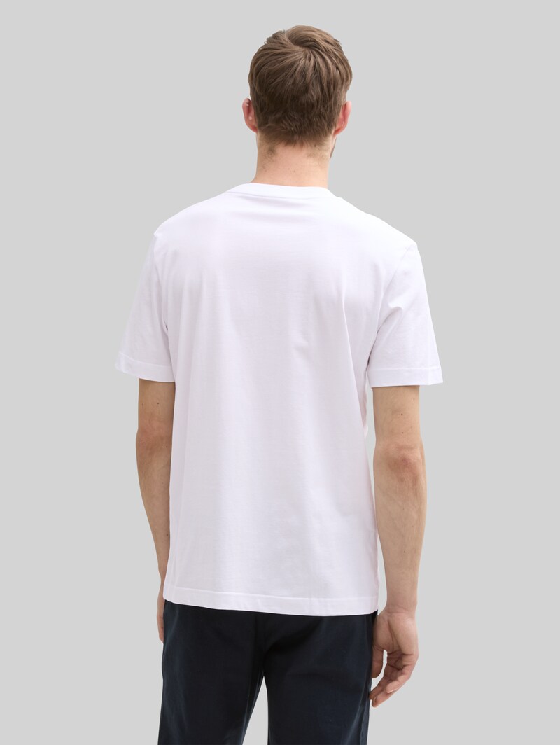 Tom Tailor T-Shirts im 2er-Pack - Dark Smoke Green