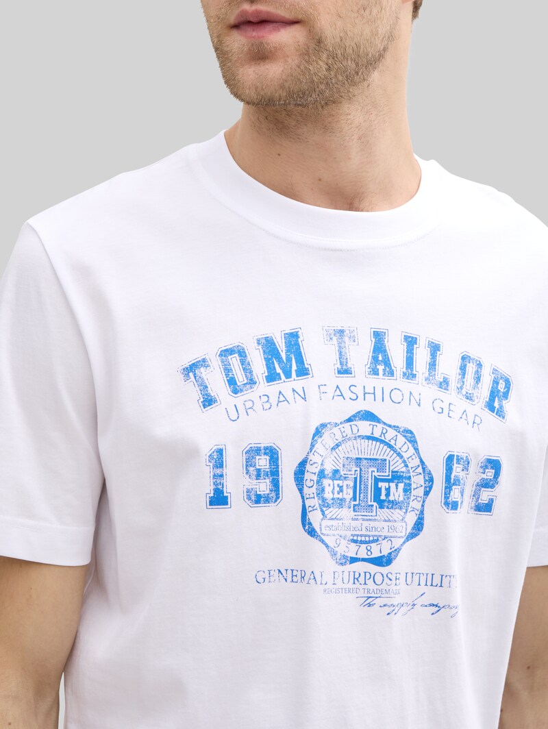 Tom Tailor T-Shirts im 2er-Pack - Dark Smoke Green