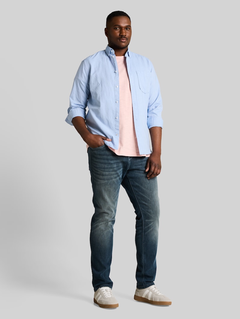 Tom Tailor Plus Size - TTPLUS REGULAR Jeans - Tinted Blue Denim