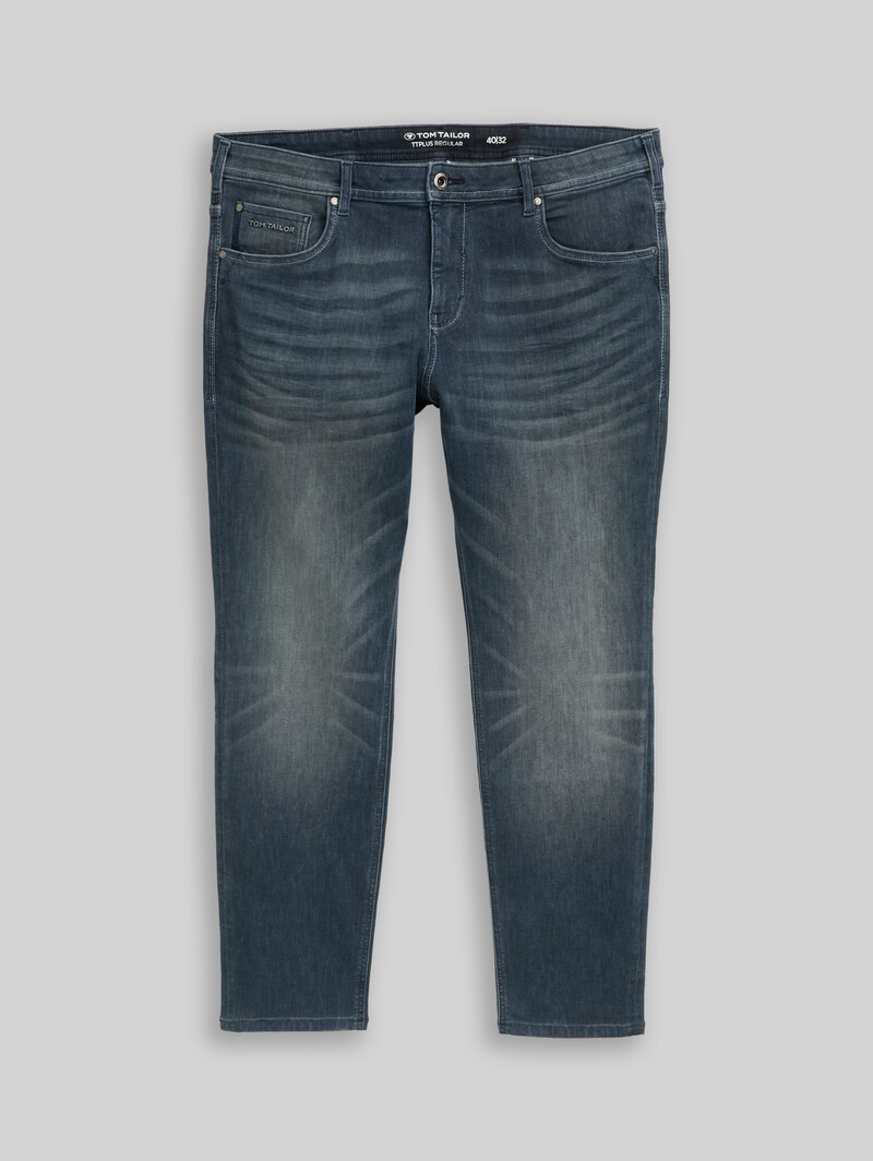 Tom Tailor Plus Size - TTPLUS REGULAR Jeans - Tinted Blue Denim