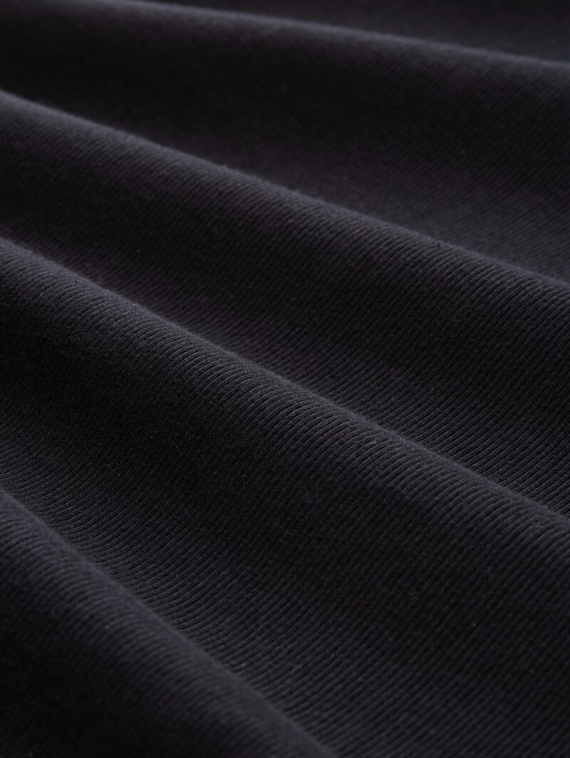 Tom Tailor Tanktops mit Rippstruktur im 2er-Pack - Black Uni